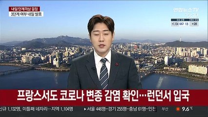 프랑스서도 코로나 변종 감염 확인…런던서 입국