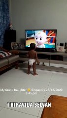 My Grand Daughter  Singapore 25122020 8.30 pm