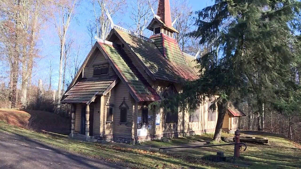 Holzkirche im Harz zieht um