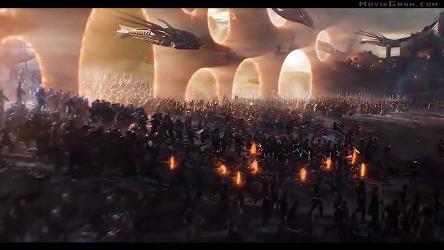 Avengers Assemble In Final Battle Scene - Avengers 4_ Endgame (2019) Marvel Movie Clip 4k