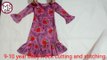 A line baby frock cutting and stitching | MS DIY