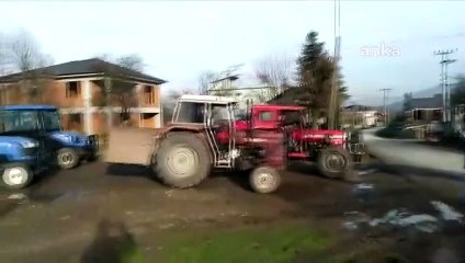 Çiftçilerin haciz isyanı sürüyor: Mısır tarlaları kavaklık alana dönüştü