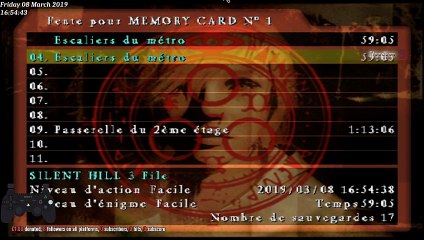 Silent hill 3 | Partie 06 | On arrive dans le métro