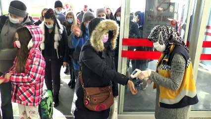 Palandöken’e ilk turist kafilesi