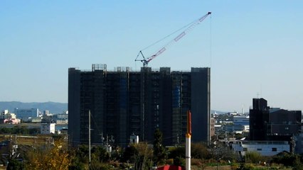 Remote Controlled Crane in Japan