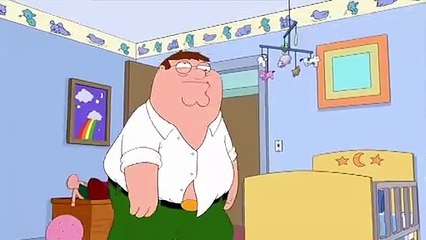 Stewie se imagina a Peter y Lois talando árboles