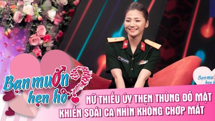 Nữ Thiếu úy thẹn thùng ĐỎ MẶT khiến soái ca sơ mi trắng chưa từng YÊU ai nhìn không chớp mắt 