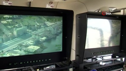İstanbul’da jandarmadan helikopterli trafik denetimi