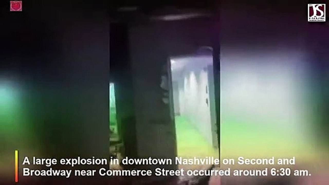 Nashville Explosion: Huge blast rocks major US city “Glass and Steel everywhere” Near Commerce Street