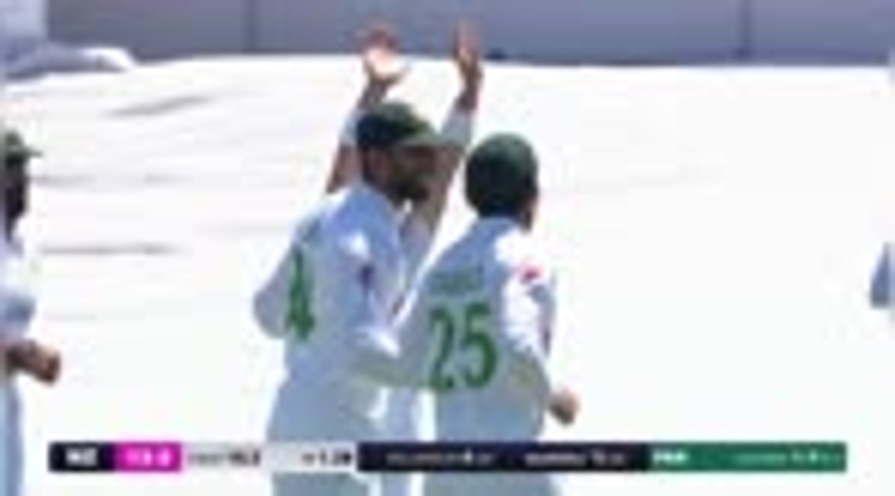 The Black Caps in control against Pakistan