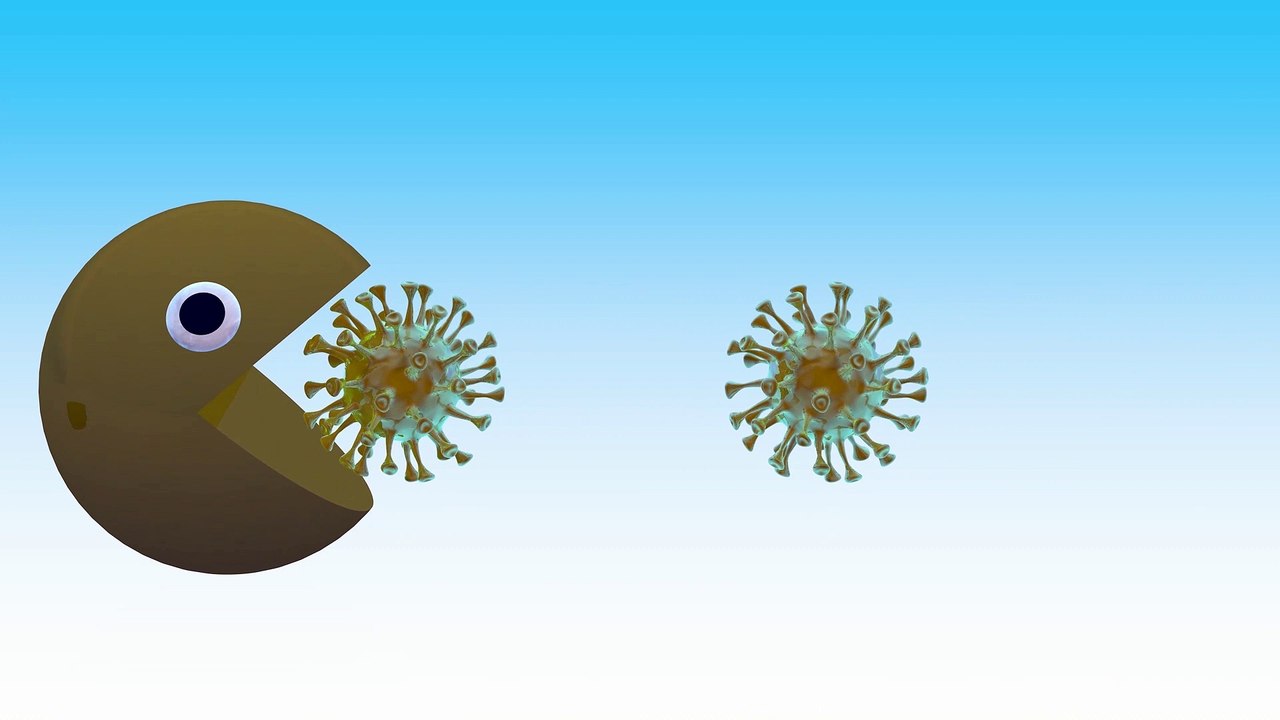 Pacman vs corona-pac | Best Pacman Videos | Pacman eating soccer balls | Kids toys colors