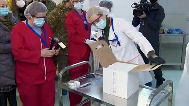 В Европу прибывает вакцина