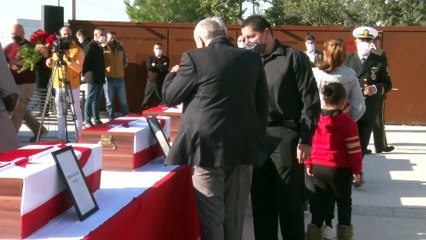 - KKTC'de katledilen 14 şehit, 46 yıl sonra toprağa verildi