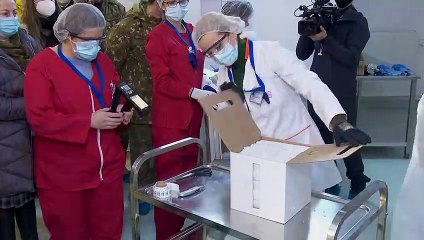 Las primeras vacunas llegan los países miembro