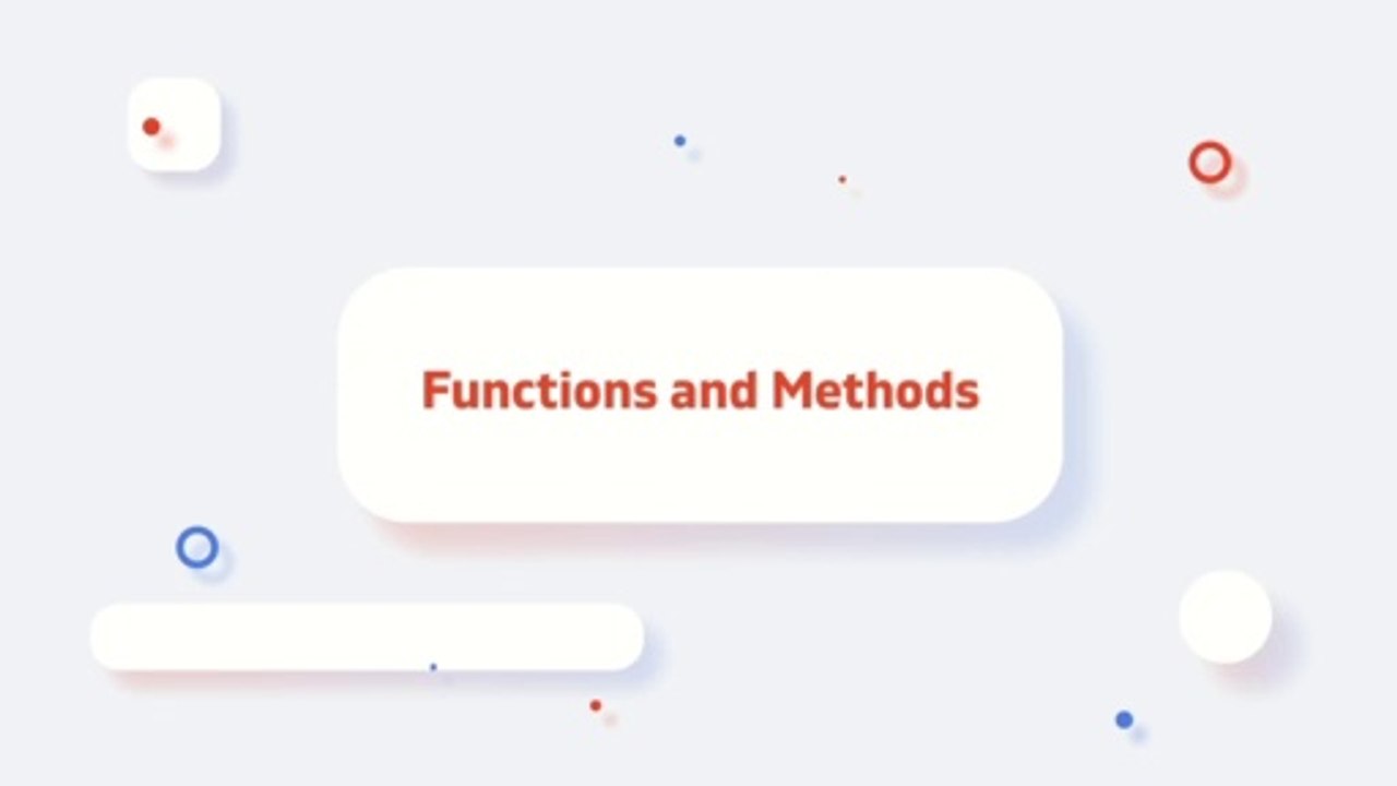 Python for Accountants Part 5 : Functions and Methods
