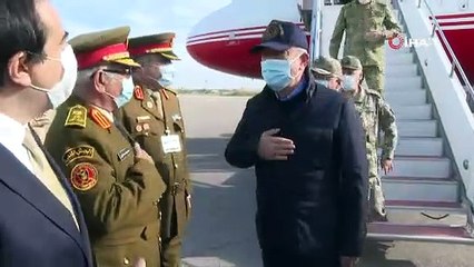 Milli Savunma Bakanı Akar Libya'da