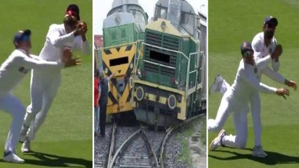 #INDVSAUSTest: Ravindra Jadeja Takes a Brilliant Catch After Collision with Shubman Gill