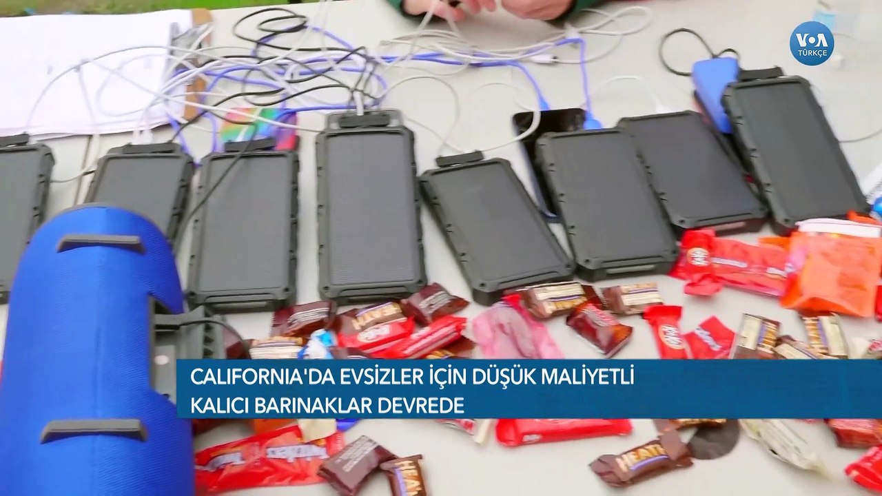 ABD'de Evsizler İçin Nakliyat Konteynırlarından Ev Projesi