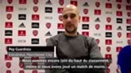 15e j. - Guardiola : "Remonter au classement"