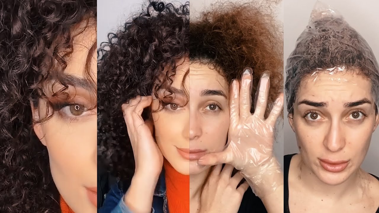EVDE KIVIRCIK SAÇ BOYAMAK | MÜKEMMEL SONUÇ!