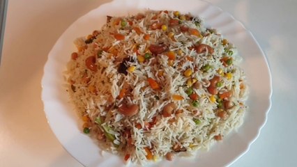 Asian Pulao | Asian Pulao Recipe | ایشین پلاؤ