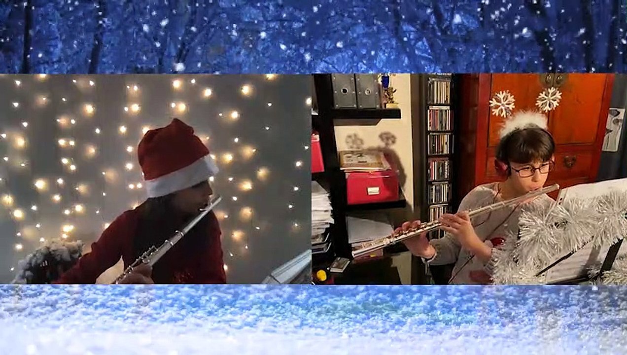 The first Noël, par Inès VLASIN et Lola AUBERT (flûte)