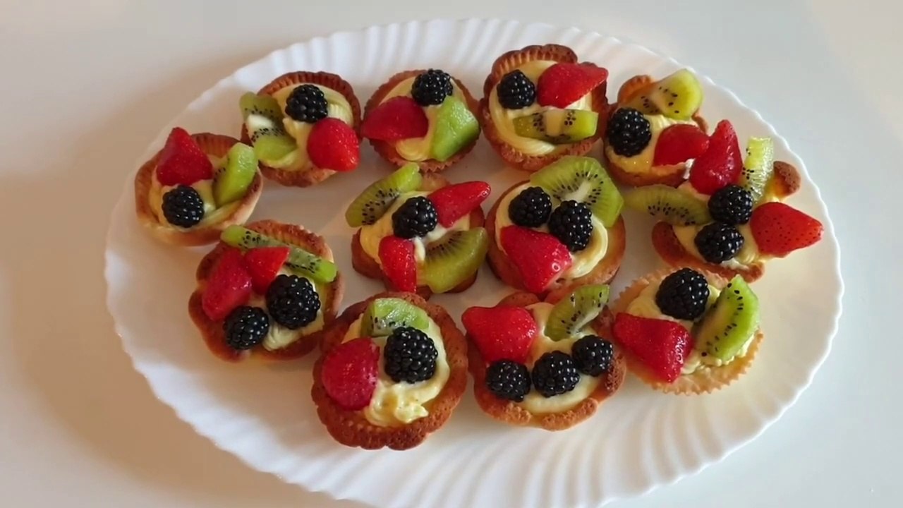 Fruit Tarts | Fruit Tarts Recipe | فروٹ ٹارٹس