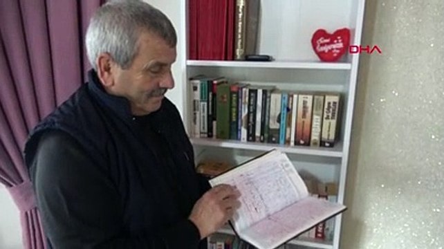 12 yıldır ölenlerin kayıtlarını tutuyor