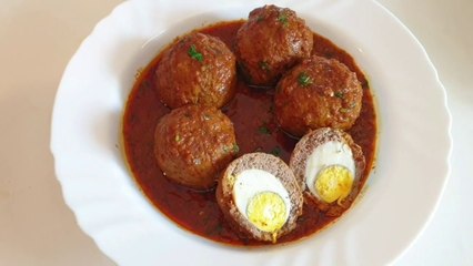 Nargisi Kofta | Nargisi kofte | Nargisi Koftay | نرگسی کوفتہ