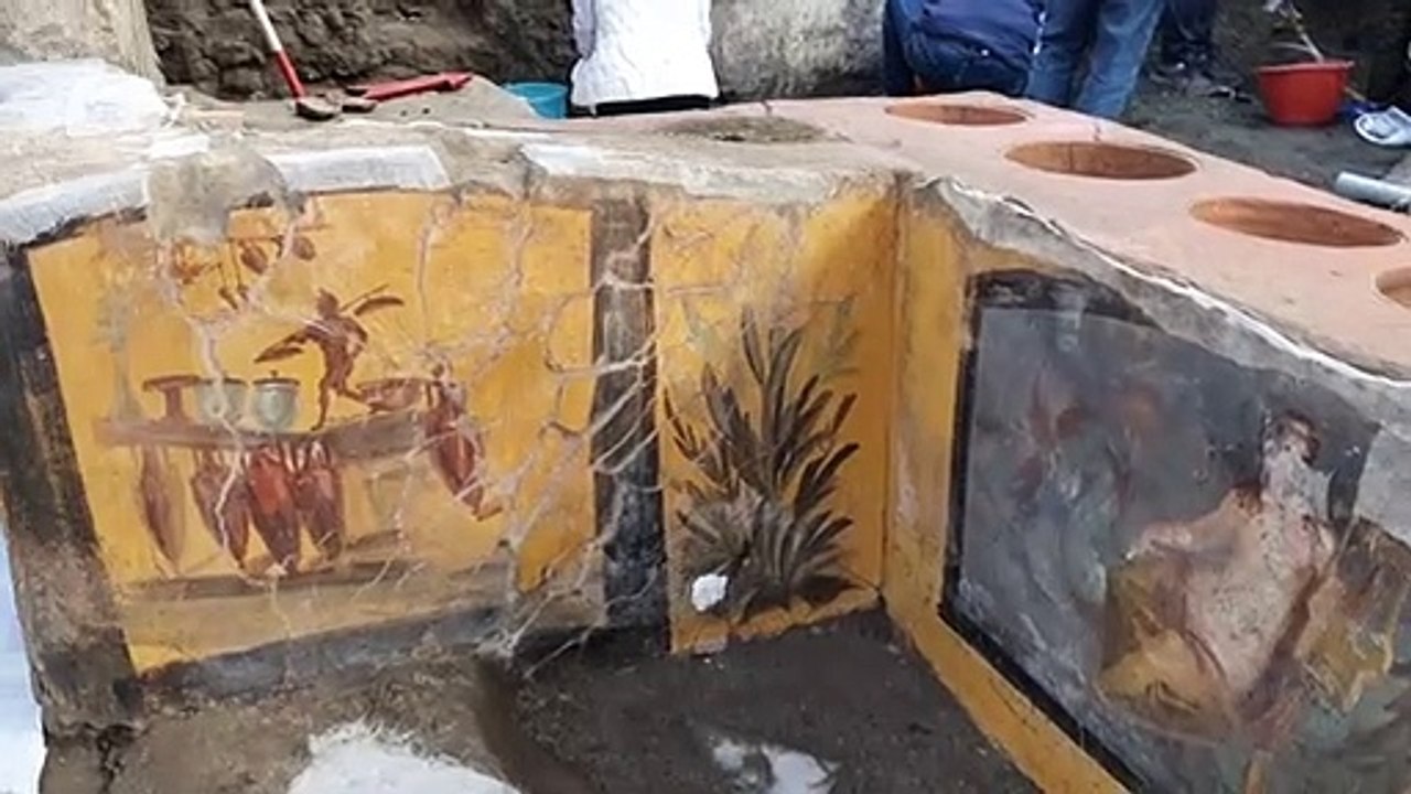 Antiker Schnellimbiss in Pompeji begeistert Forscher