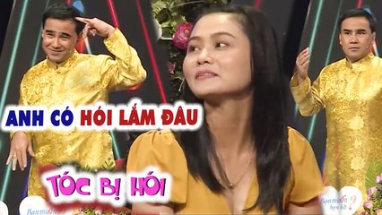 Quyền Linh ĐỨNG ĐƠ NGƯỜI vì cô gái đưa ra YÊU CẦU BẠN TRAI không được hói đầu và cái kết