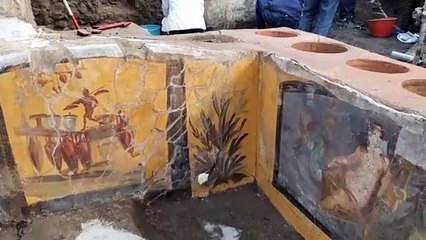 Un fast food di migliaia di anni fa scoperto a Pompei