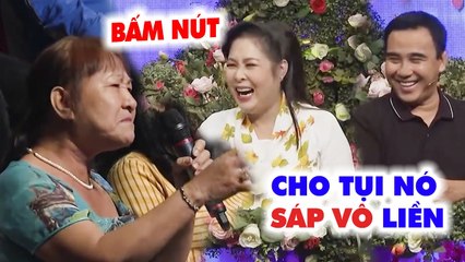 Quá sợ con gái bị Ế, mẹ giành BẤM NÚT HẸN HÒ LUÔN khiến Quyền Linh cười ngất