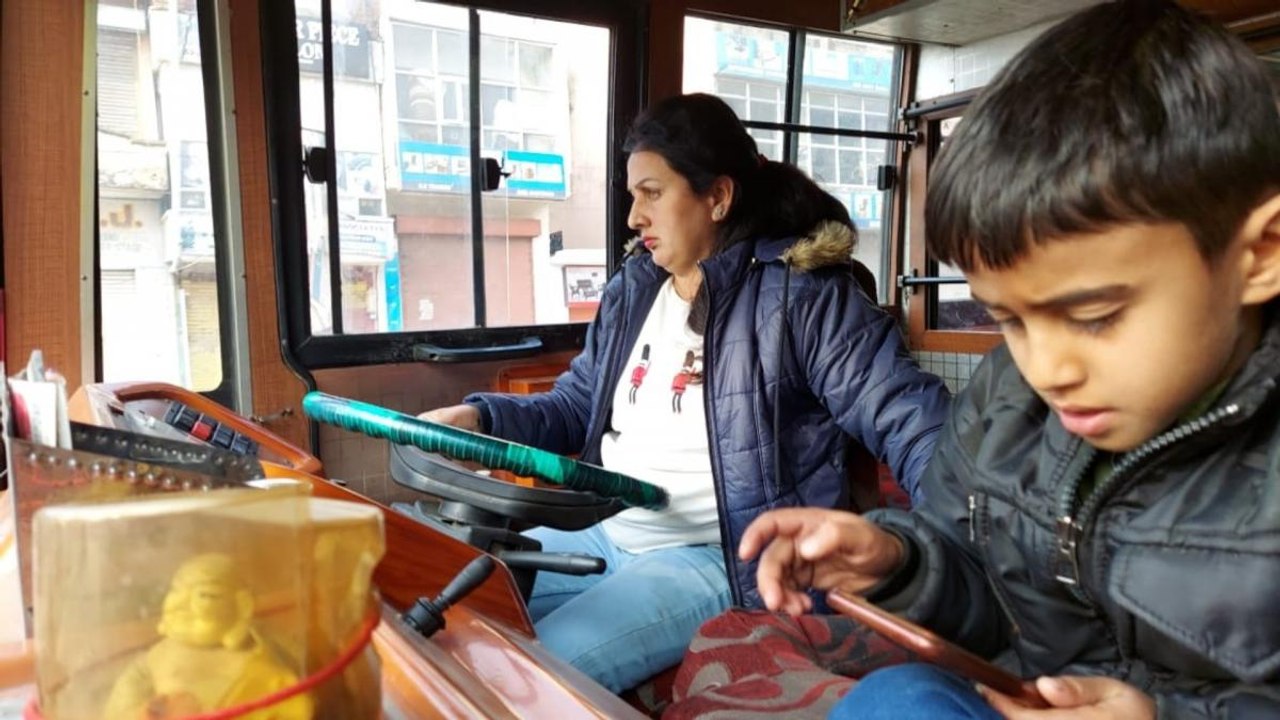 Know, struggle story of first female bus driver of J&K