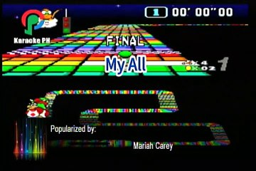 Mariah Carey My All Karaoke