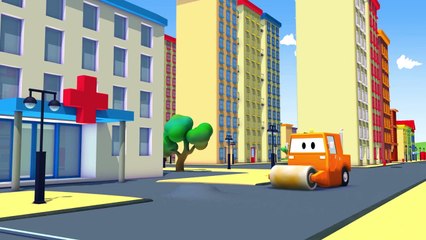 Tom la Dépanneuse et Denver le Bus à Double Etage à Car City | Voitures et camions dessins animés