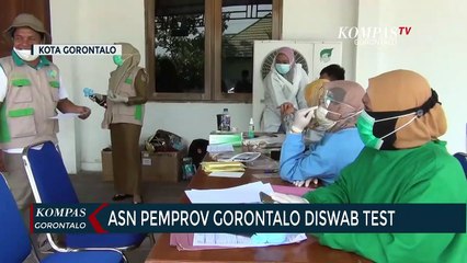 ASN Pemprov Gorontalo Diswab Test