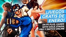 Juegos gratis de enero de 2021 para PS Plus, Games With Gold, Stadia Pro y Switch Online