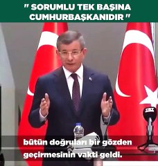 Vefa gerçekten sadece bir semt adıymış! Davutoğlu ‘tek bir söz duymayacaksınız’ diyordu ama seriye bağladı
