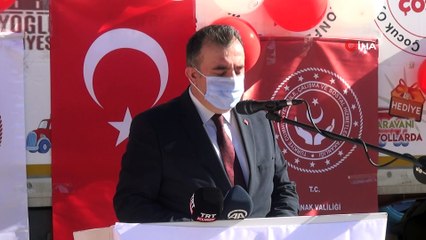 Hediye Karavanının 10'uncu durağı Şırnak oldu