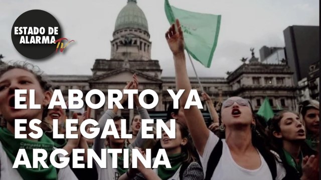 ¡Otro país a la lista del horror! ARGENTINA LEGALIZA el ABORTO hasta las catorce semanas de embarazo