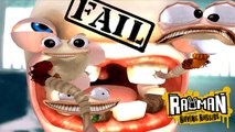 Rayman Raving Rabbids All MiniGames Fails | Game Over (PS2)