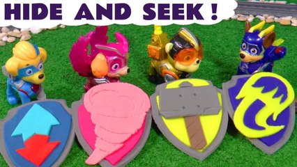 Hide and Seek Pranks with the Paw Patrol Mighty Pups Charged Up and the Funny Funlings in this Family Friendly Full Episode English Toy Story Video for Kids by Toy Trains 4U