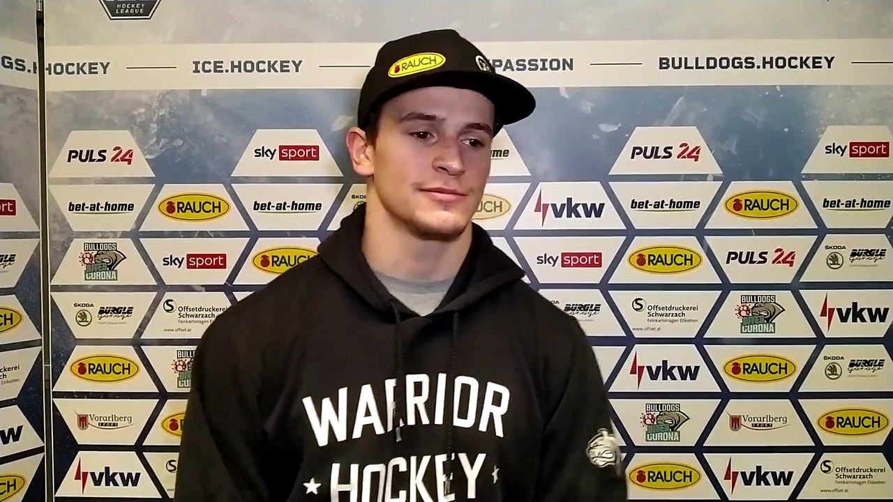 26.12.20: Emilio Romig nach dem Sieg über Innsbruck.