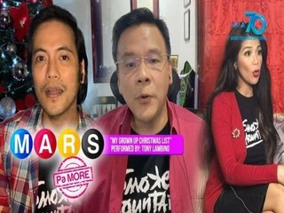 Mars Pa More: Christmas hugot with the 'Smokey Mountain'