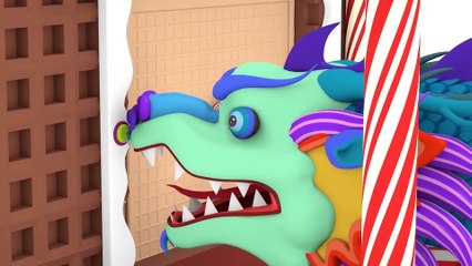 Colors for Children - Tiny Town: Street Vehicles Ambulance Police Car Fire Truck