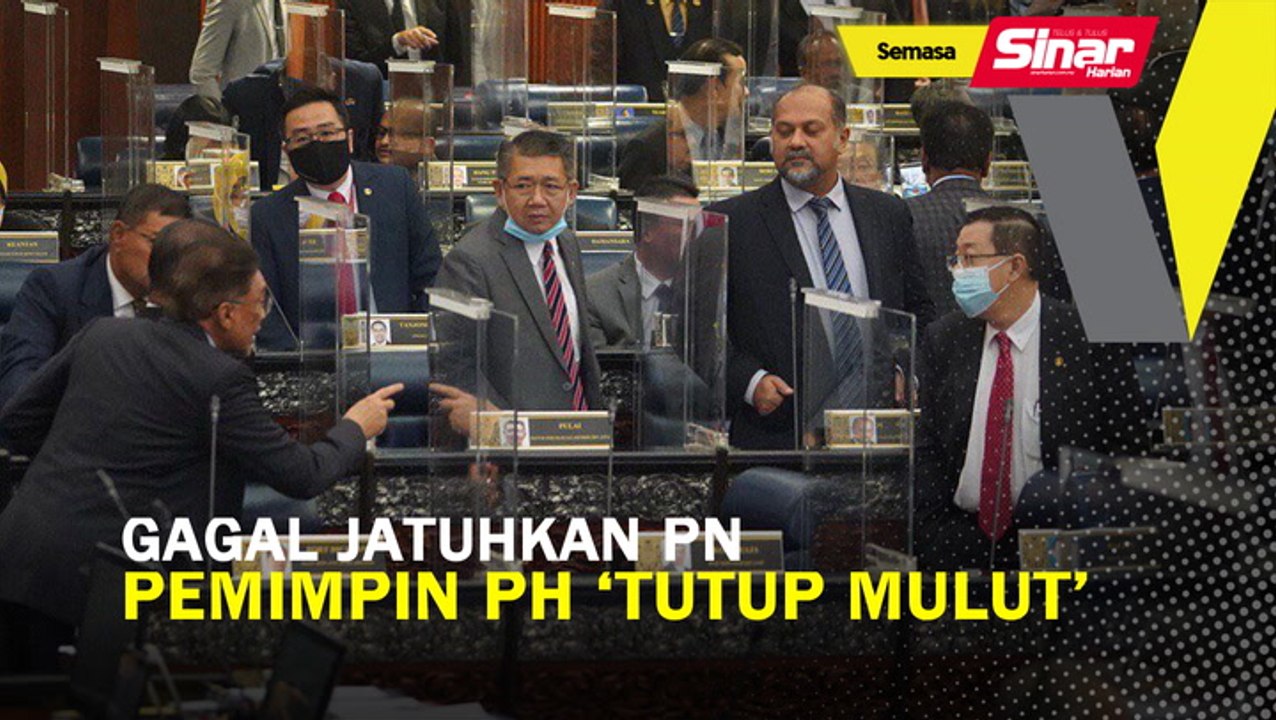 Gagal jatuhkan PN, pemimpin PH ‘tutup mulut’