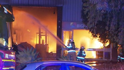 Fire destroys printing business in Adelaide's inner suburbs