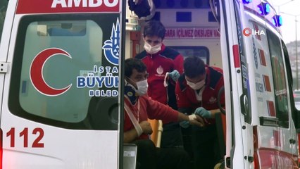 Kaygan zemin ve aşırı hız kazaya neden oldu: 2 yaralı