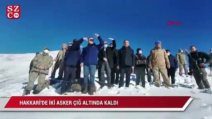 Descargar video: MSB: Hakkari'de çığ altında kalan 1 asker şehit oldu, 1 asker aranıyor